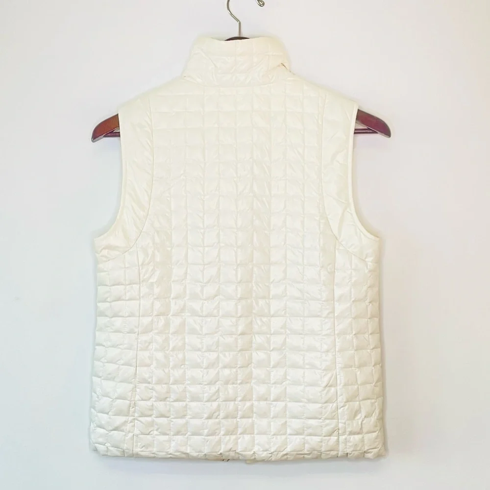 ❤️ TORY BURCH Tricia White puffer Vest Size XS M24